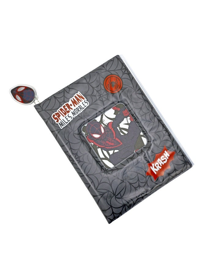 Marvel Spiderman Hard Cover Diary With Inter-Changeable Design Card - Image 1